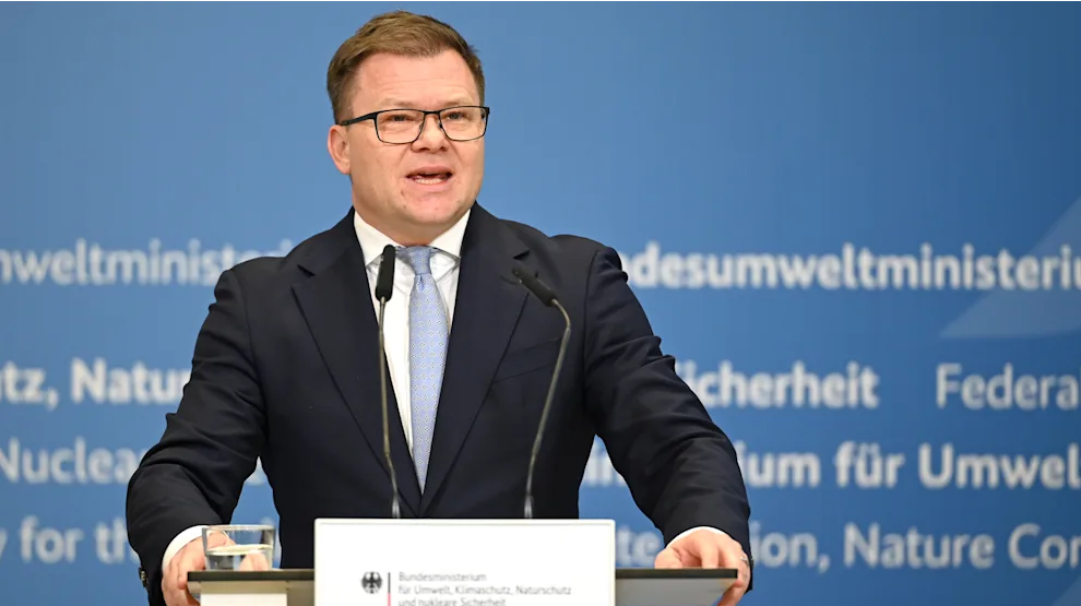 министр окружающей среды Карстен Шнайдер