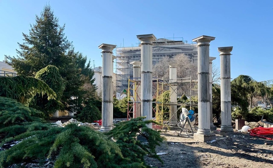    Сквер Республики преображается. Фото: «Парки столицы»/Tg