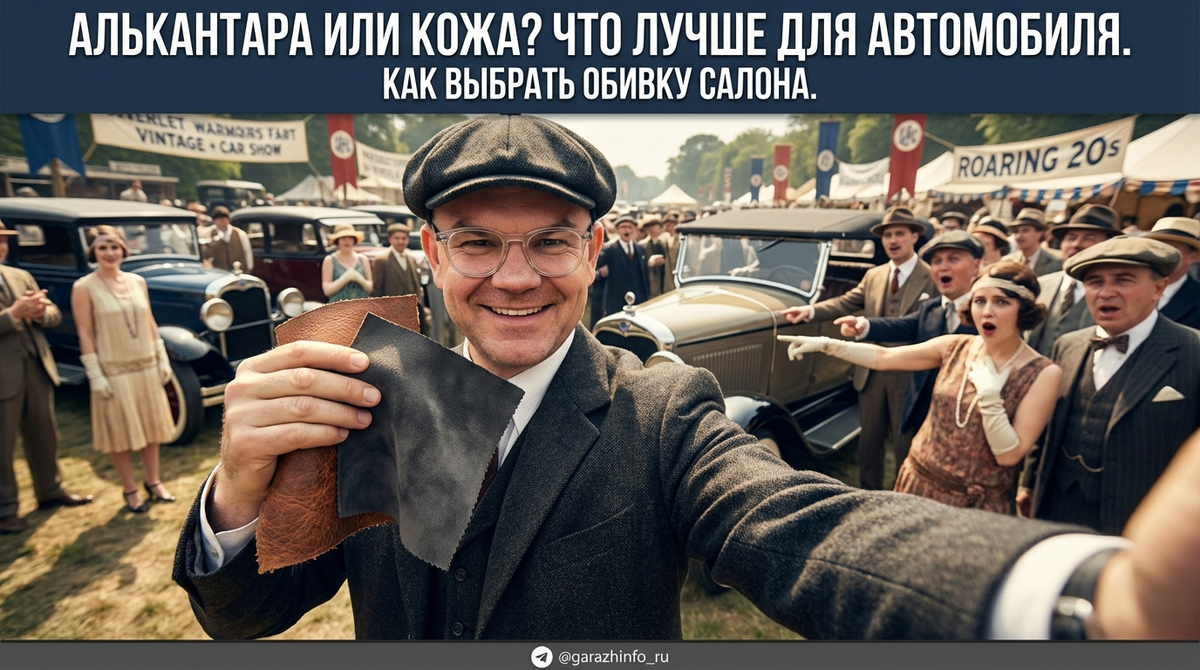    Выбираем между алькантарой и кожей для обивки салона автомобиля. Zero8