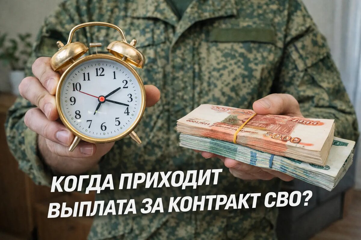Сроки выплаты за контракт СВО: через сколько приходят деньги