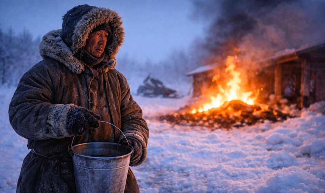 Житель Севера не знает, что сделать