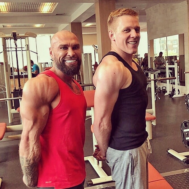 Антон Жижин на тренировке / Фото: соцсети