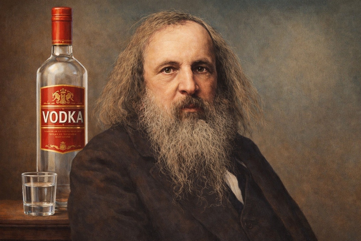    Возможно, с изобретением водки Менделеев опоздал на 400 лет