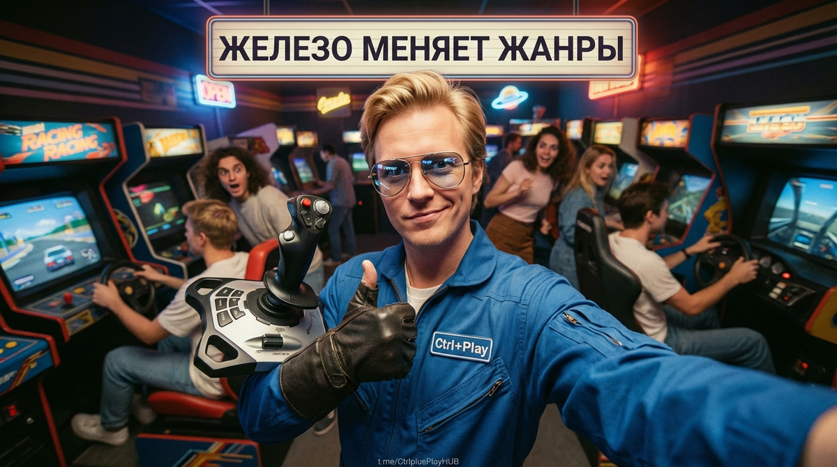 Игровой руль или HOTAS — железо, которое меняет жанр игр

