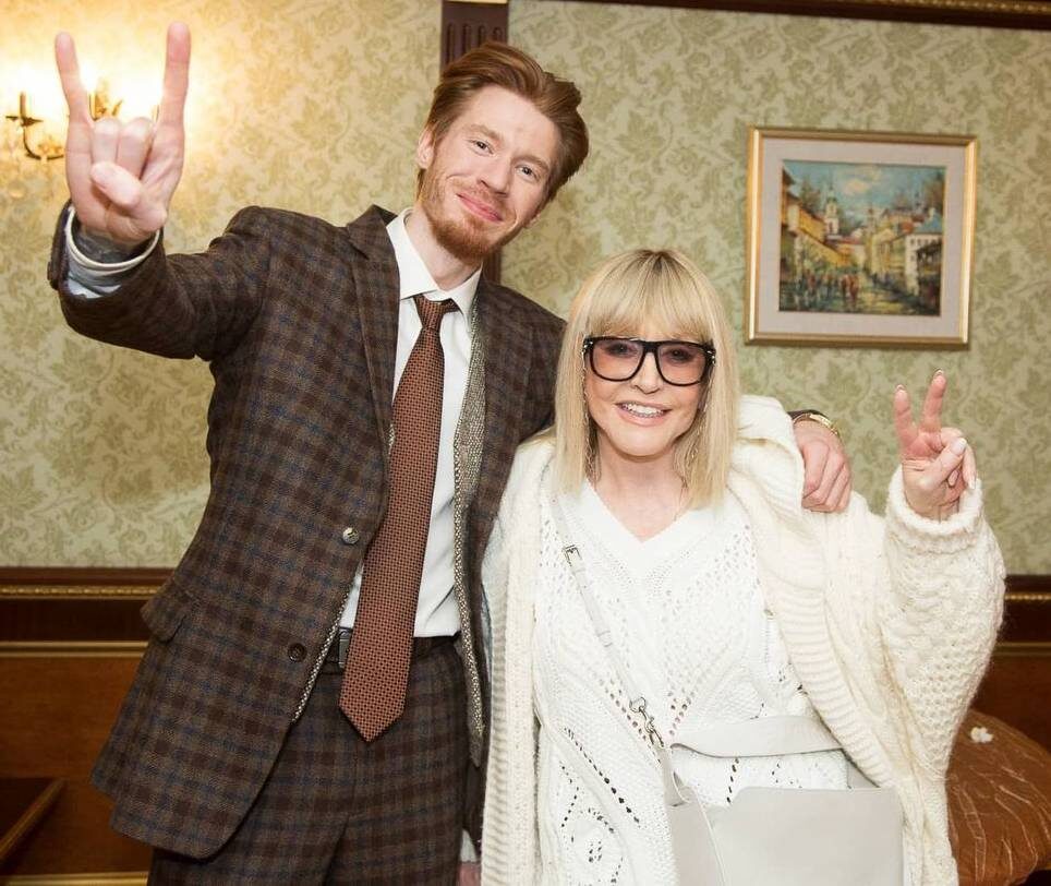    Никита Пресняков и Алла ПугачеваСоцсети