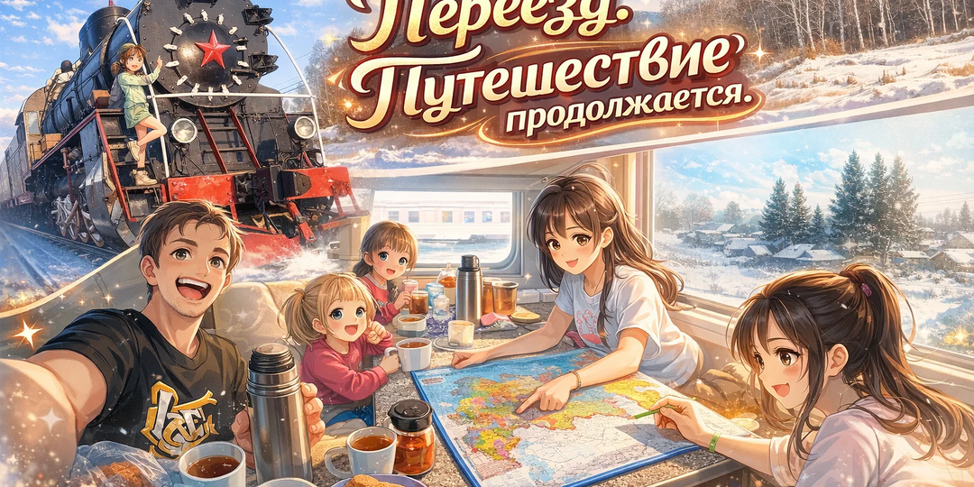 Переезд. Бийск - Новороссийск. Путешествие продолжается.