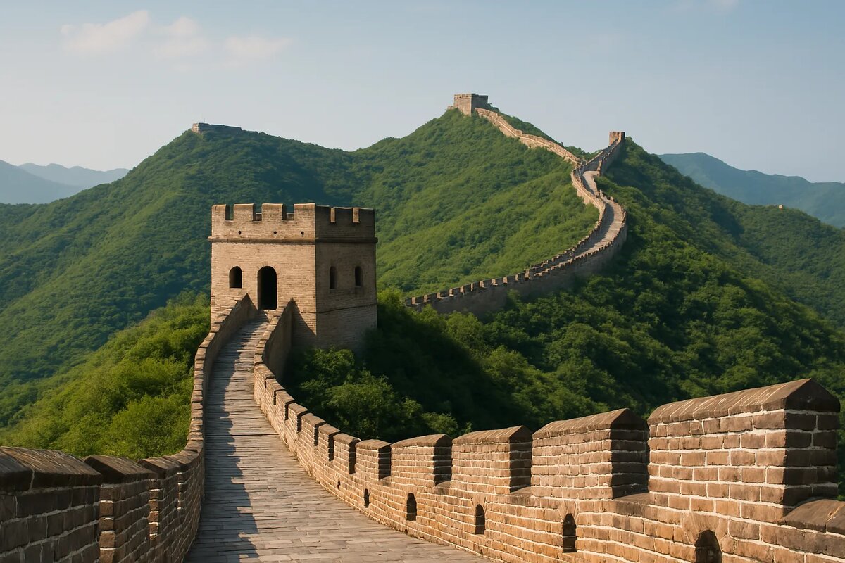 Мутяньюй, Великая Китайская Стена