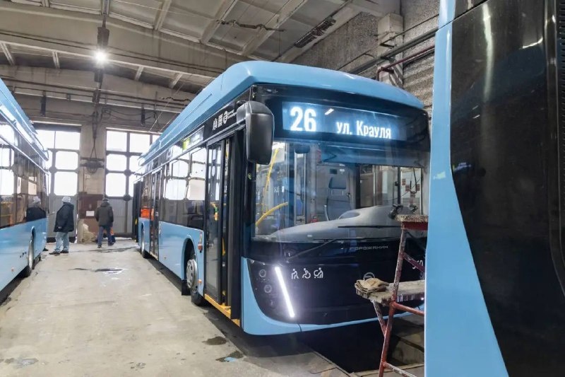 В Екатеринбурге появились новые троллейбусы «Горожанин»