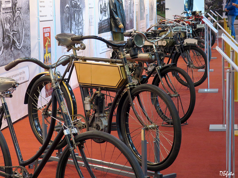 Выставка "Мотоциклы императорской России"
