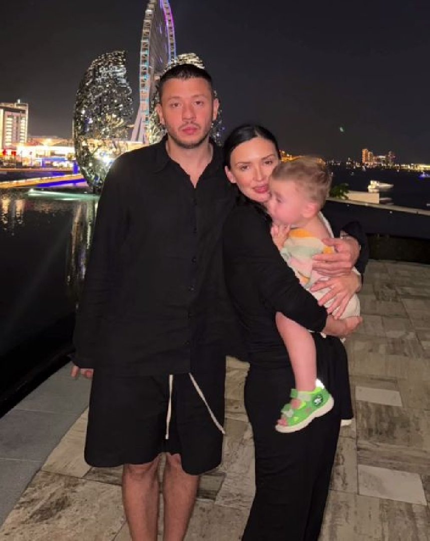    Ольга Серябкина с мужем (Фото: Telegram-канал/@seryabkina)