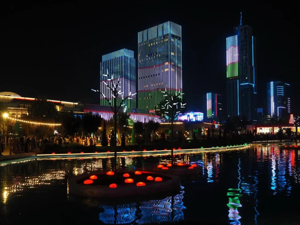 Tashkent City Mall и квартал Nest One с высочайшим зданием Узбекистана