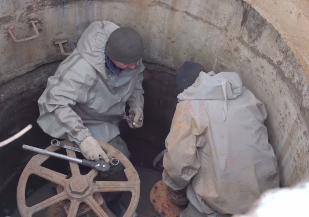    Кадр из видеоролика в ТГ-канале мэра Шелехова Максима Модина