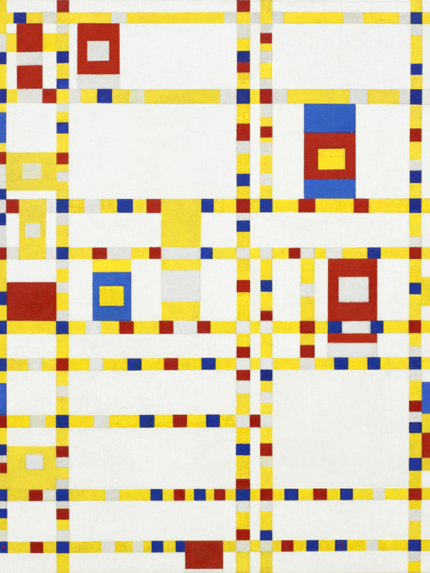 Картина П. Мондриана «Буги-Вуги на Бродвее» (1943). Артикул: 152654