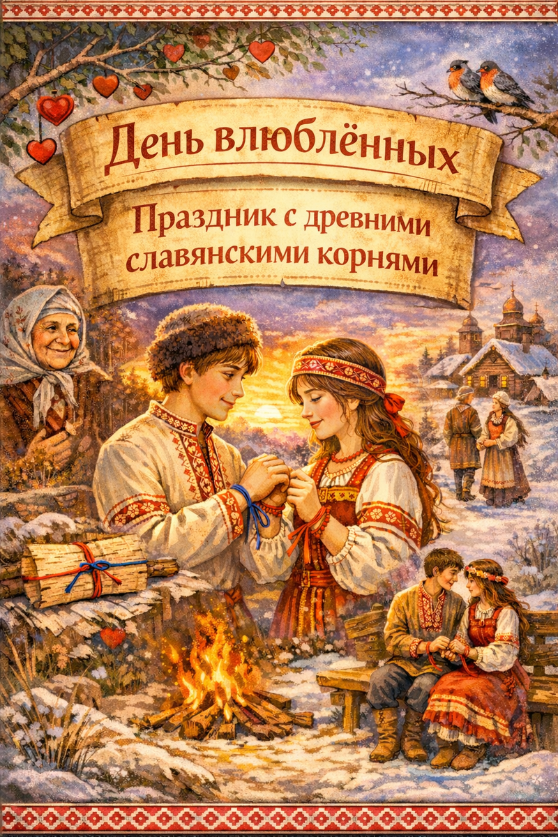 🌟 Краткое содержание:
Хотите подарить любимым нечто особенное? Попробуйте возродить древнюю русскую традицию, связывая сердечные чувства простой ниточкой!

✨ Что узнаете из статьи:

- Историю появления российского аналога Дня святого Валентина.
- Как правильно завязать ниточку избраннику.
- Что означают цвета нитей и почему важен выбор цвета?
- Какие народные приметы связаны с этими обрядами?
- Чем отличается русская традиция проявления симпатии от европейской версии?

👍 Для кого полезно читать:
Тем, кто хочет сделать необычный подарок любимой девушке или парню, следуя русской культуре. Идеально подойдет семьям с детьми для воспитания интереса к народным традициям.

💬 Обсудим:
Поделитесь своими впечатлениями от прочитанного и расскажите, применяли ли вы подобную практику раньше?

⎯⎯⎯⎯⎯⎯⎯⎯⎯⎯
Ключевые слова: #Русские_традиции #День_любви #Симпатия #Традиционные_обряды #День_первой_любви #Народные_обычаи