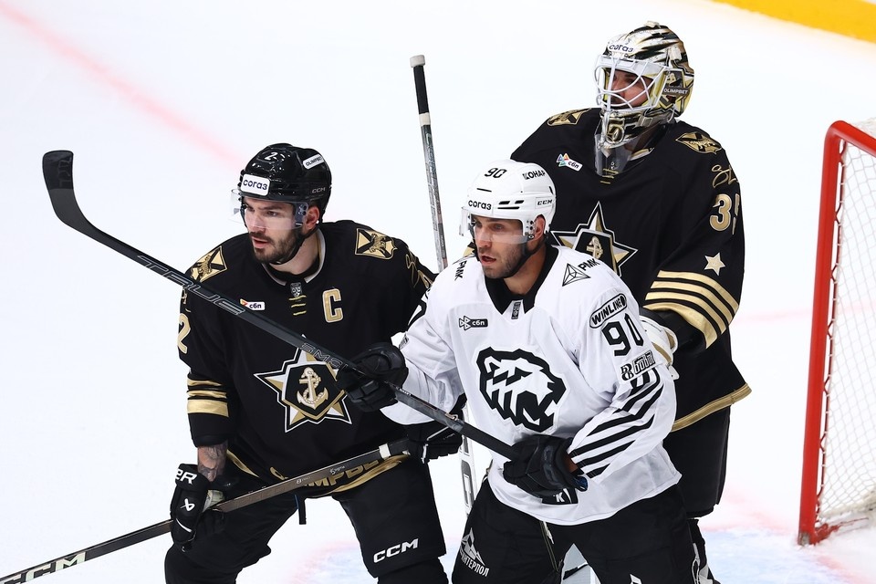    «Трактор» увозит с Дальнего Востока четыре победных очка. Фото ХК «Адмирал».