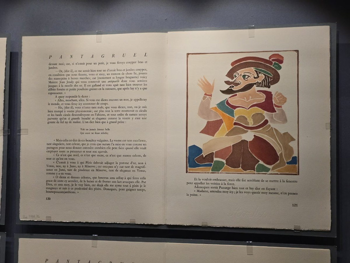 Андре Дерен. Иллюстрации к «Пантагрюэль», Франсуа Рабле (1943)