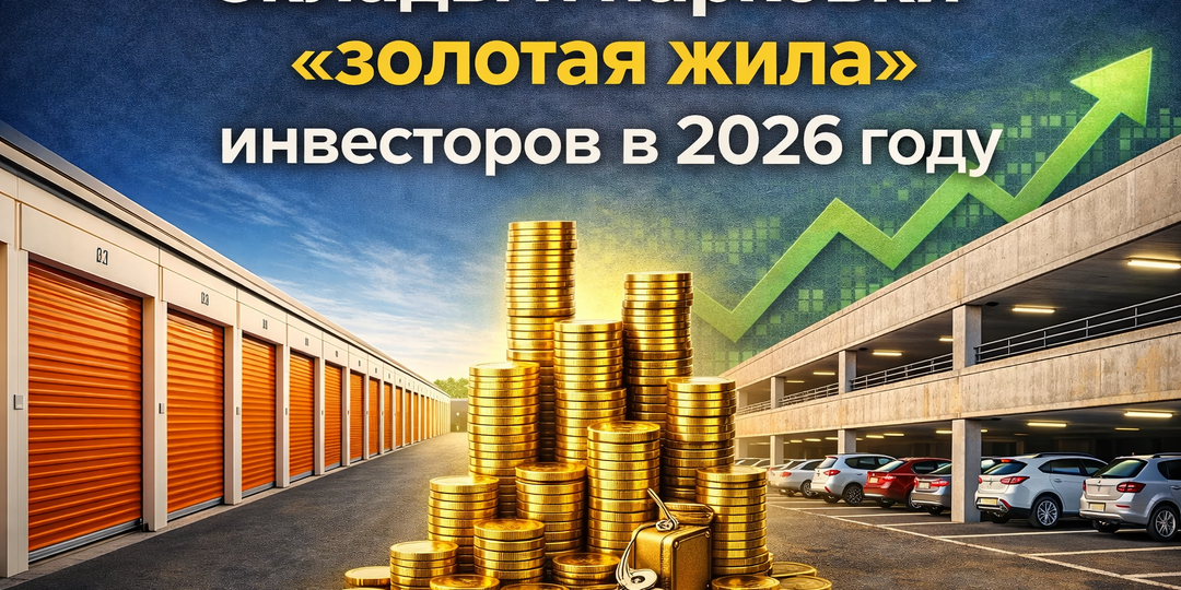 Склады и парковки как «золотая жила» инвесторов в 2026 году