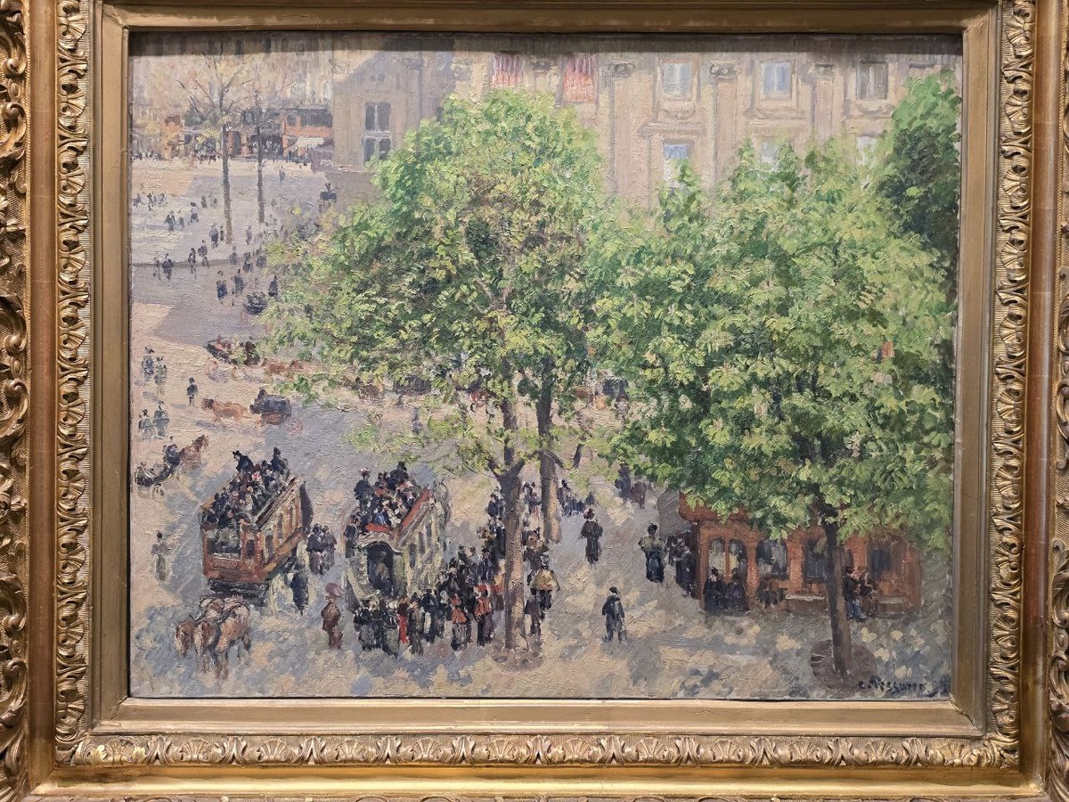 Камиль Писсарро, «Площадь французского театра в Париже» (1898)