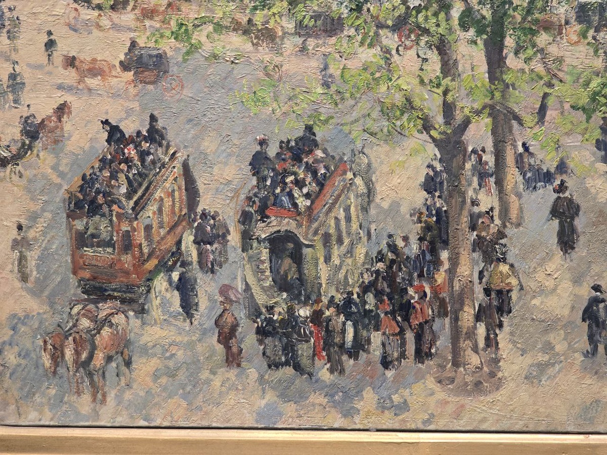 Камиль Писсарро, «Площадь французского театра в Париже» (1898)