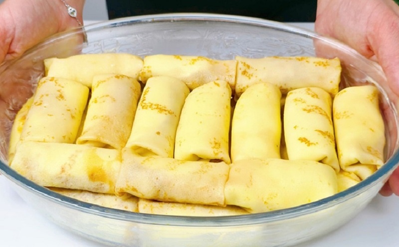 Деревенские налистники с творогом: вкус детства в каждом тонком слое