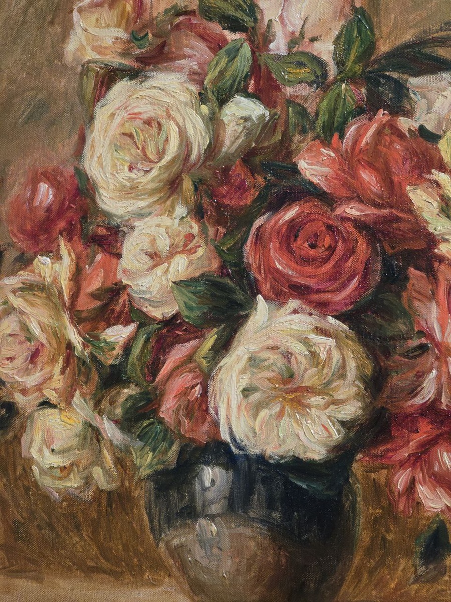 Пьер-Огюст Ренуар, «Букет роз» (ок. 1900)