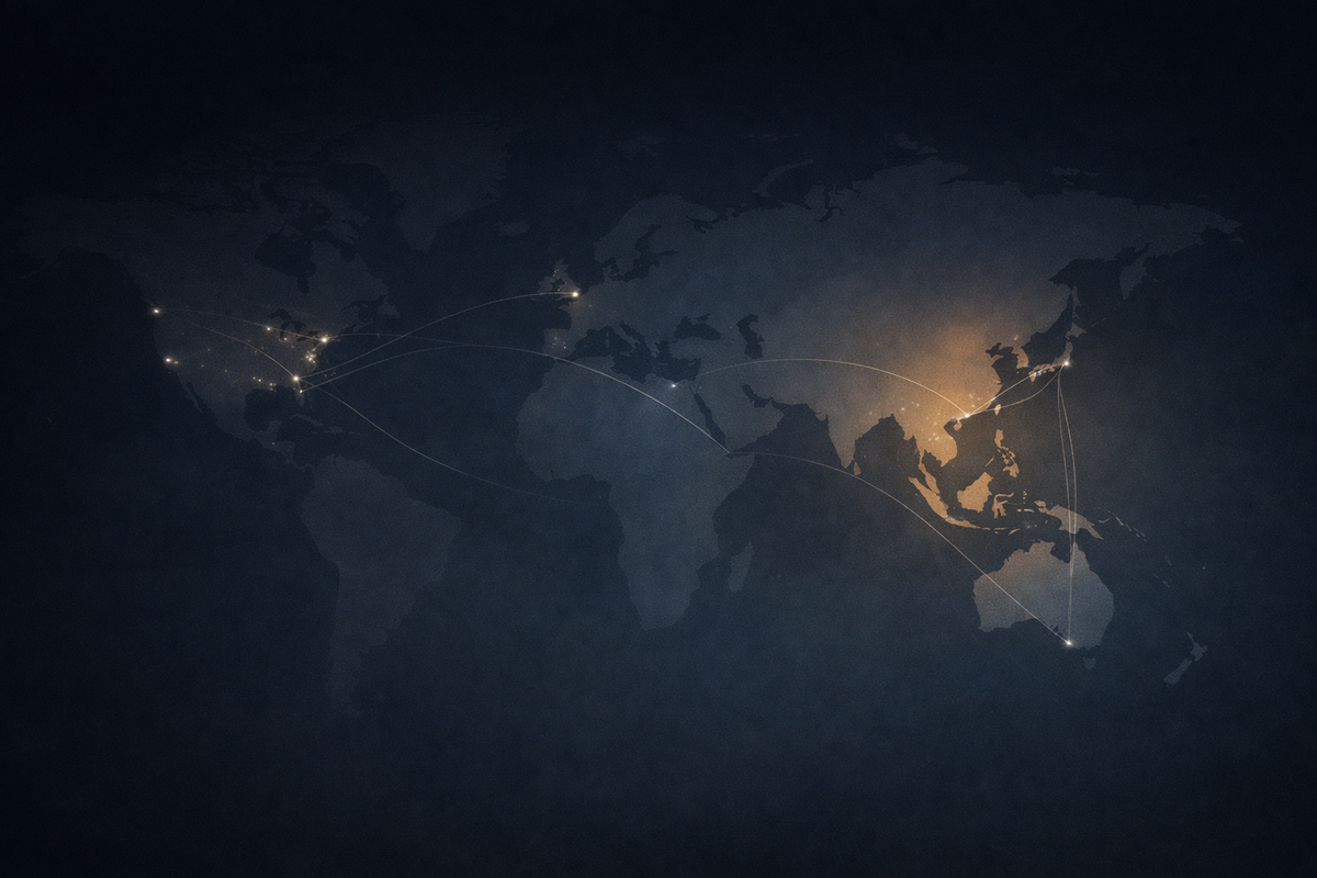 Ночная торговля особенно связана с активностью азиатских финансовых центров и валют региона