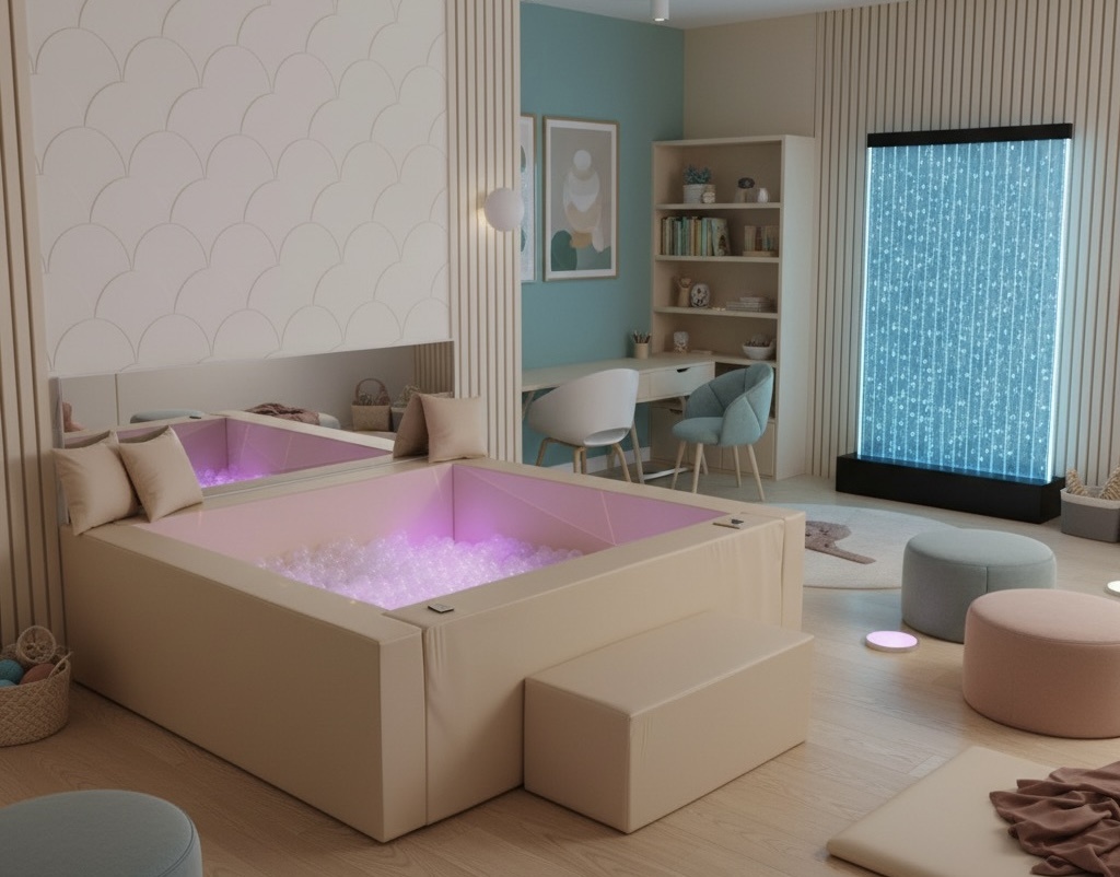 Сенсорная комната с кабинетом психолога
