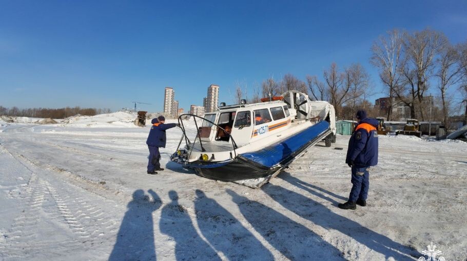 Спасатели объяснили, что мешает поискам девочки на Оби в Новосибирске