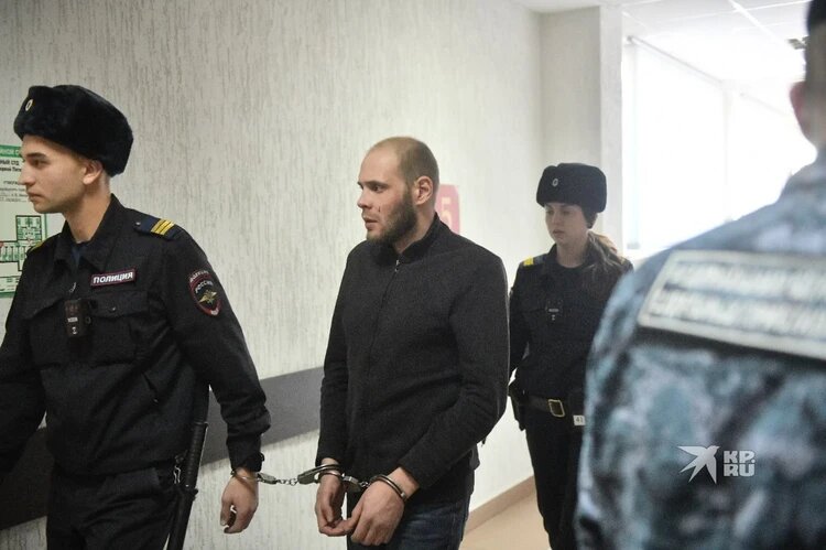 Олег Щеголихин после задержания. Фото: Алексей Булатов