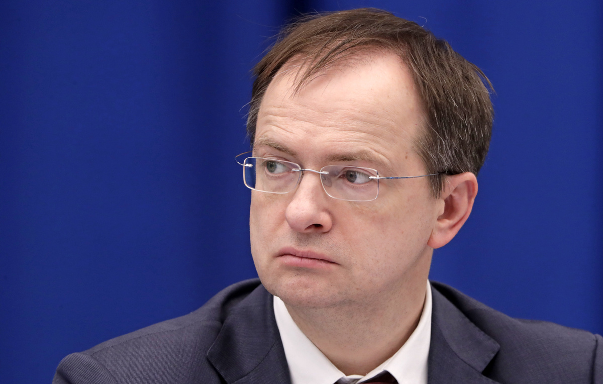    Помощник президента РФ Владимир Мединский  Михаил Метцель/ТАСС