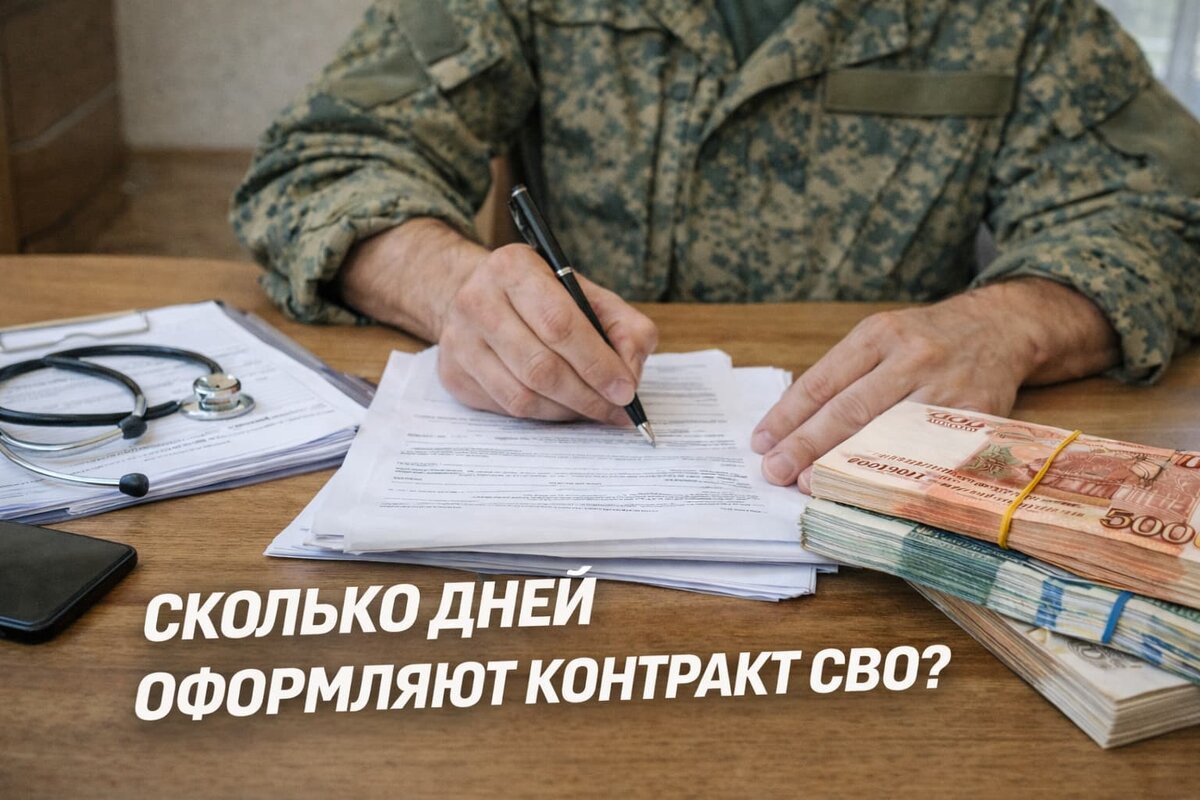 Сроки оформления контракта СВО: сколько по времени занимает процесс