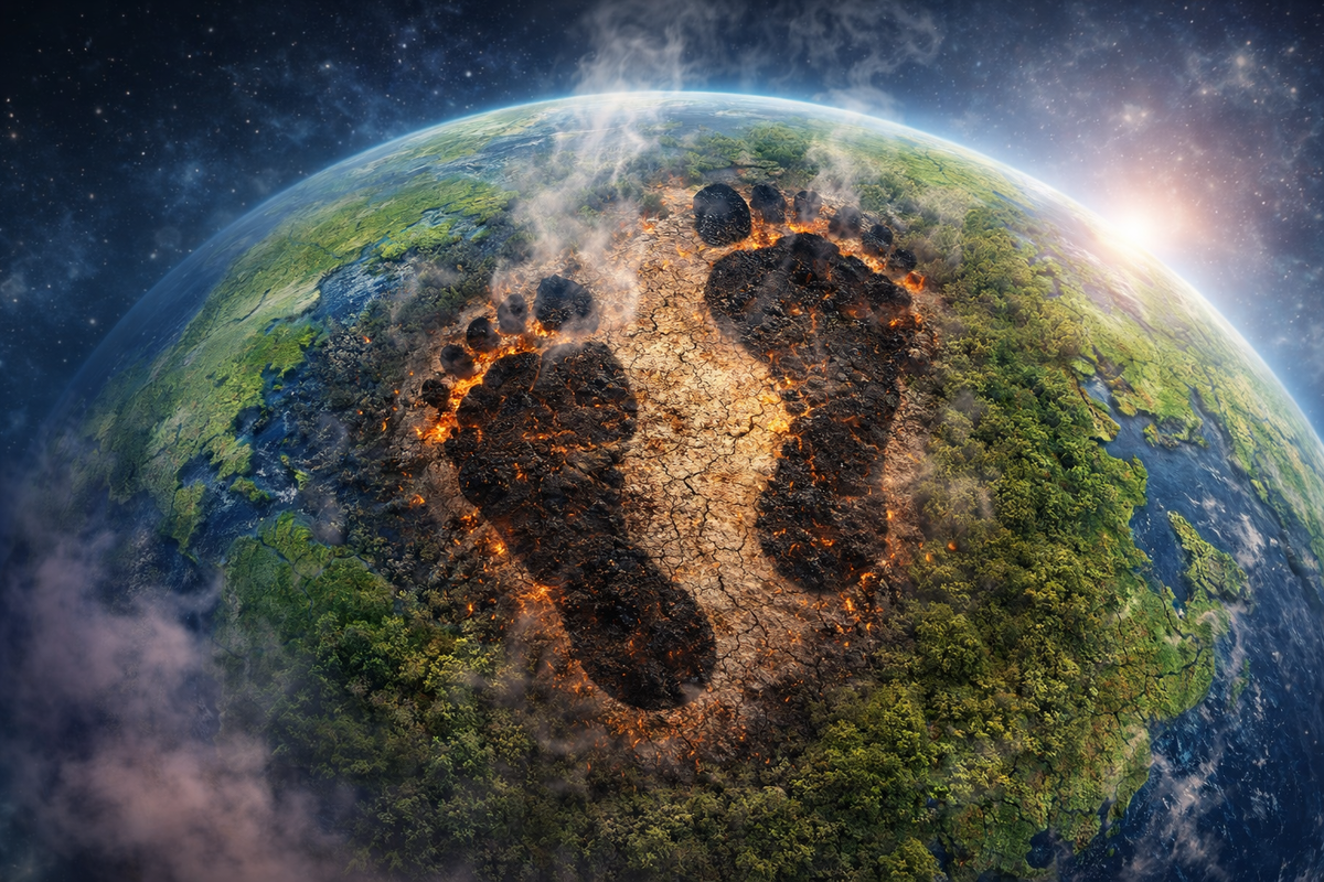    Вы оставляете углеродный след каждый день — даже благодаря своему ужину.