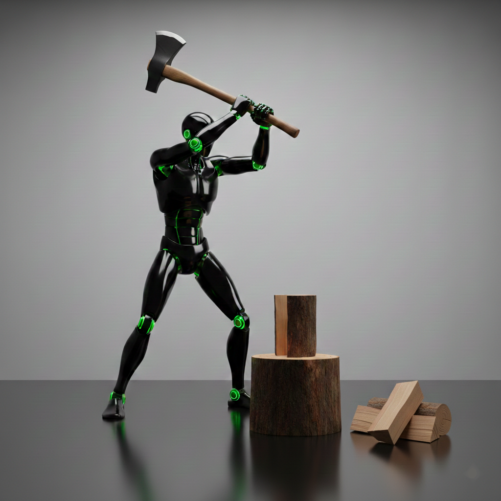 Дров может наломать каждый