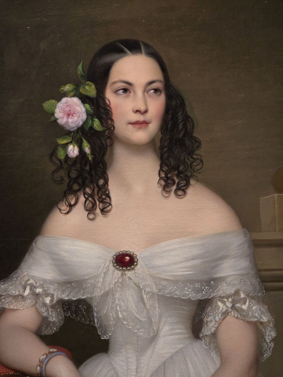 Жозеф-Дезире Кур, «Портрет Е.А. Васильчиковой» (1840)