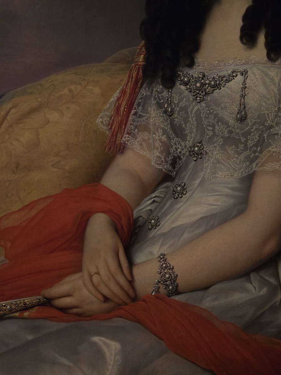 Карл фон Штейбен, «Портрет графини д'Аш» (1844)