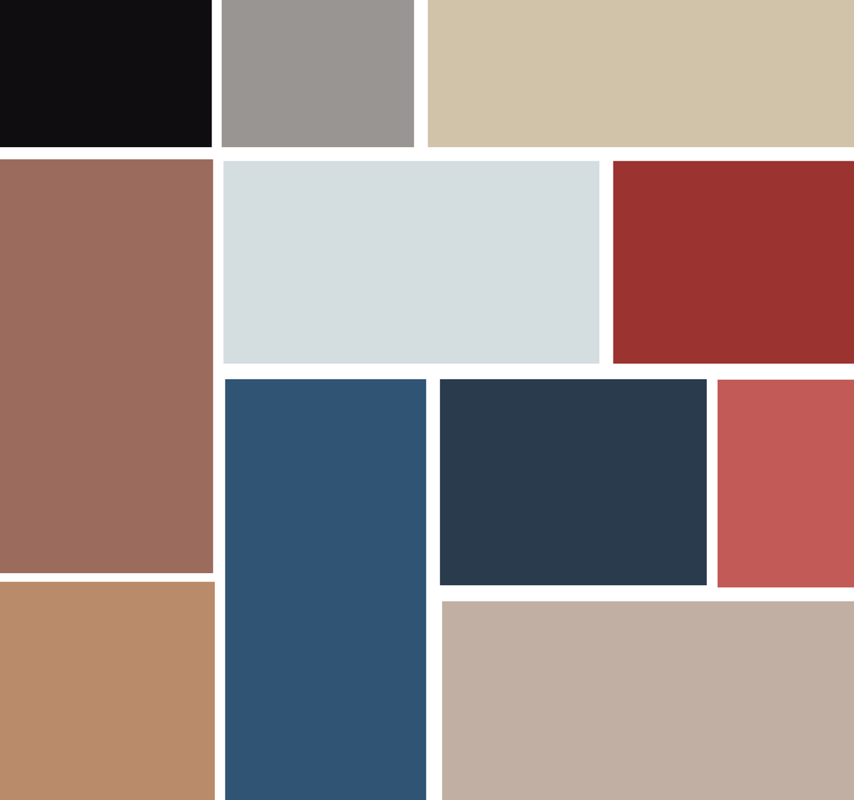 классическая цветовая палитра