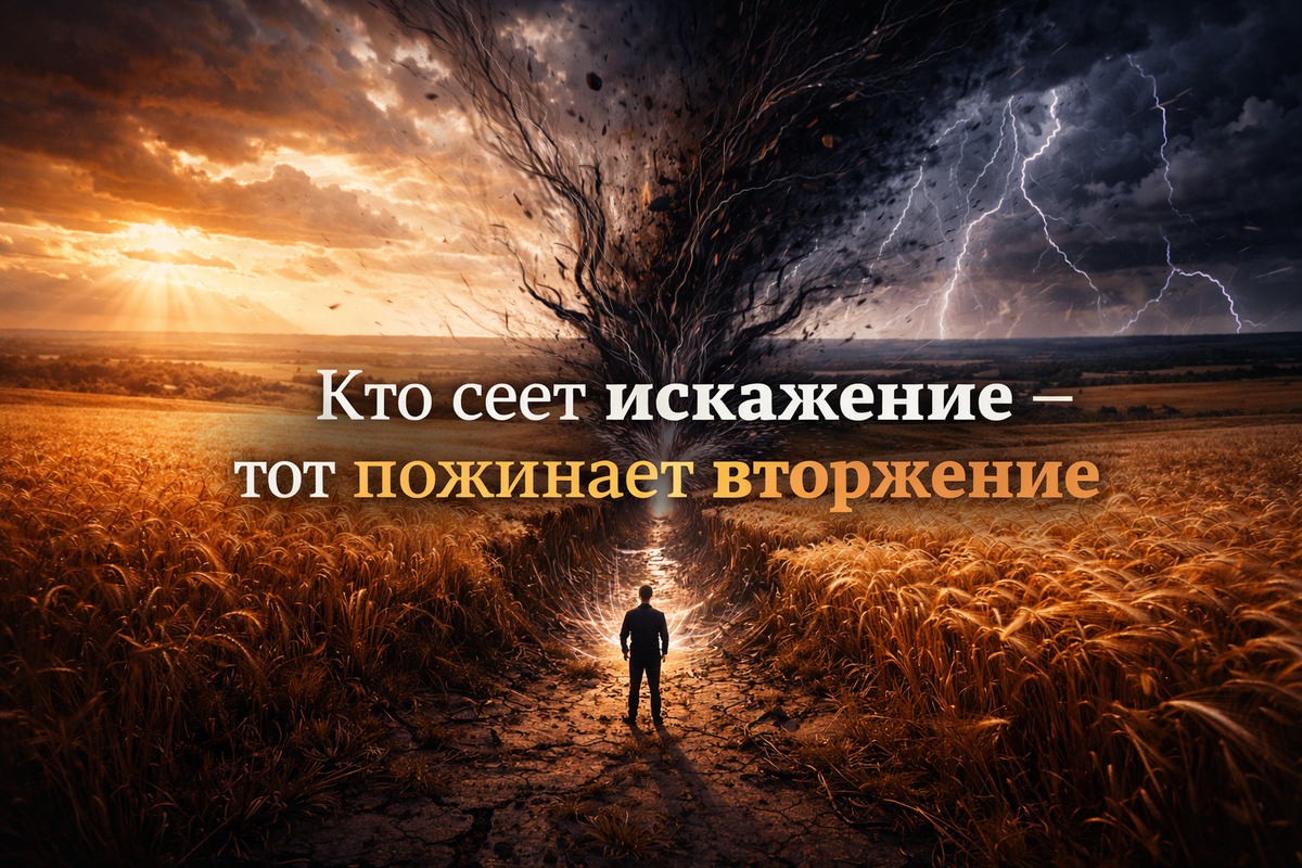 Искажение порождает вторжение