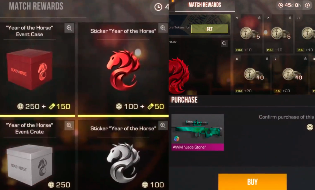     В игре появился ивент, а также лавка трофеев, боевой пропуск с токенами и PRO-статус для большего заработка