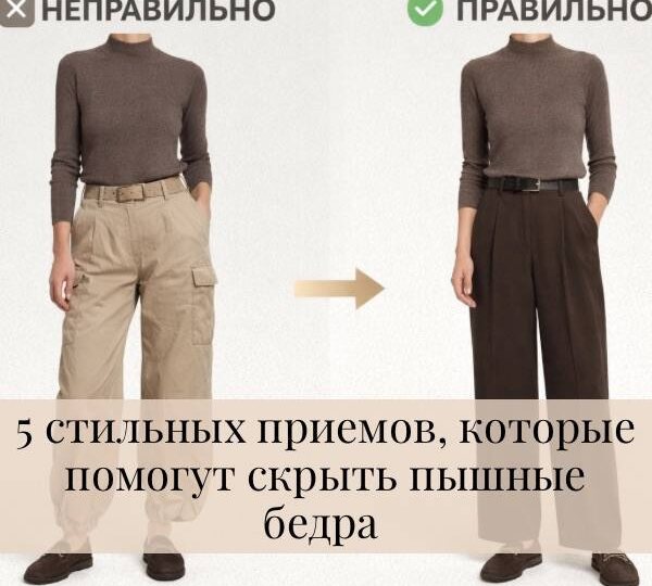 5 стильных приемов, которые помогут скрыть пышные бедра