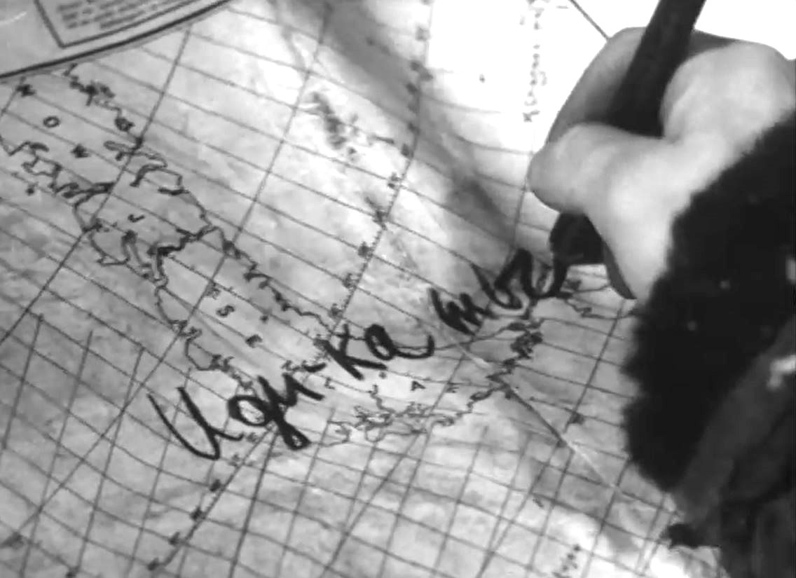 Кадр из телевизионного фильма "Белая земля" (1970)