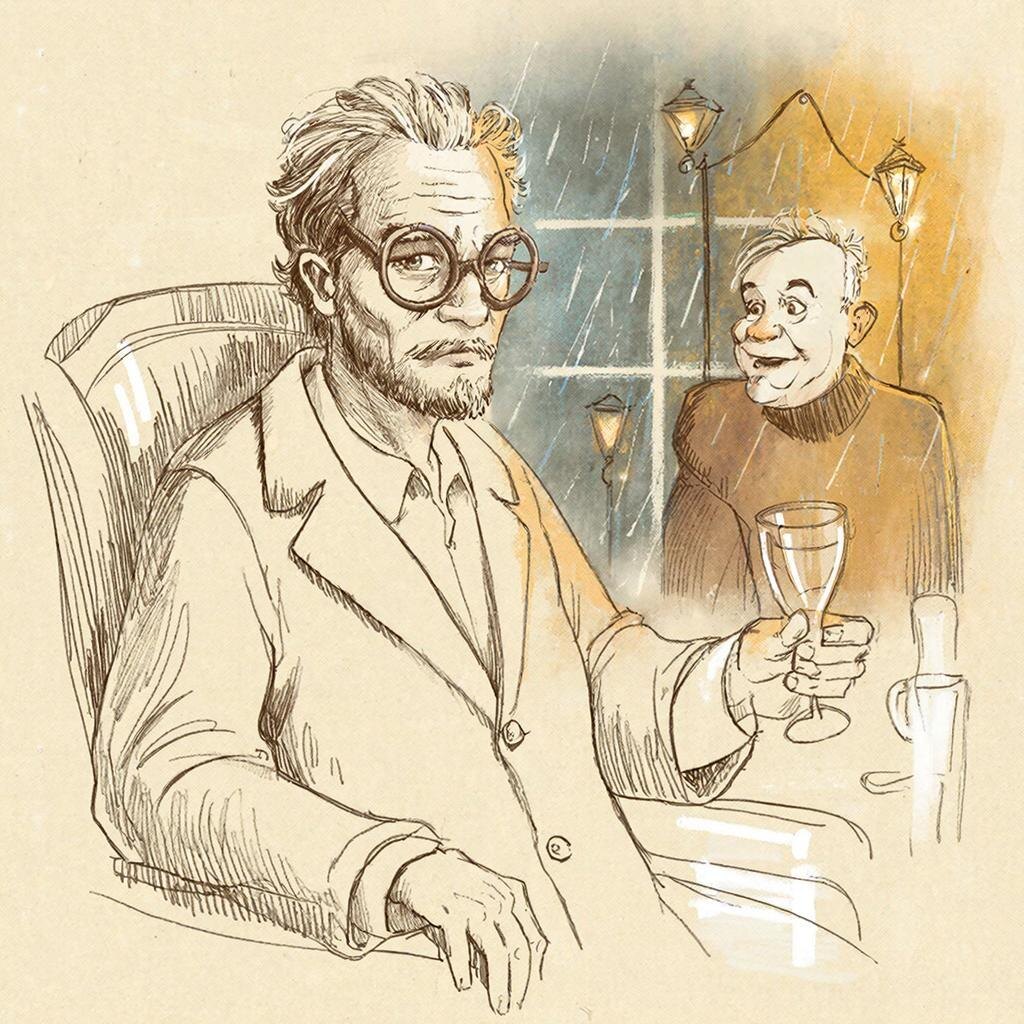 Иван Васильевич явился ко мне с видом заговорщика. Пиджак лишился еще одной пуговицы