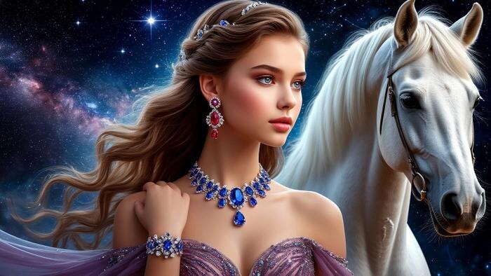 Какие камни носить в год Лошади 2026 для защиты от неудач. Обложка © «Шедеврум»