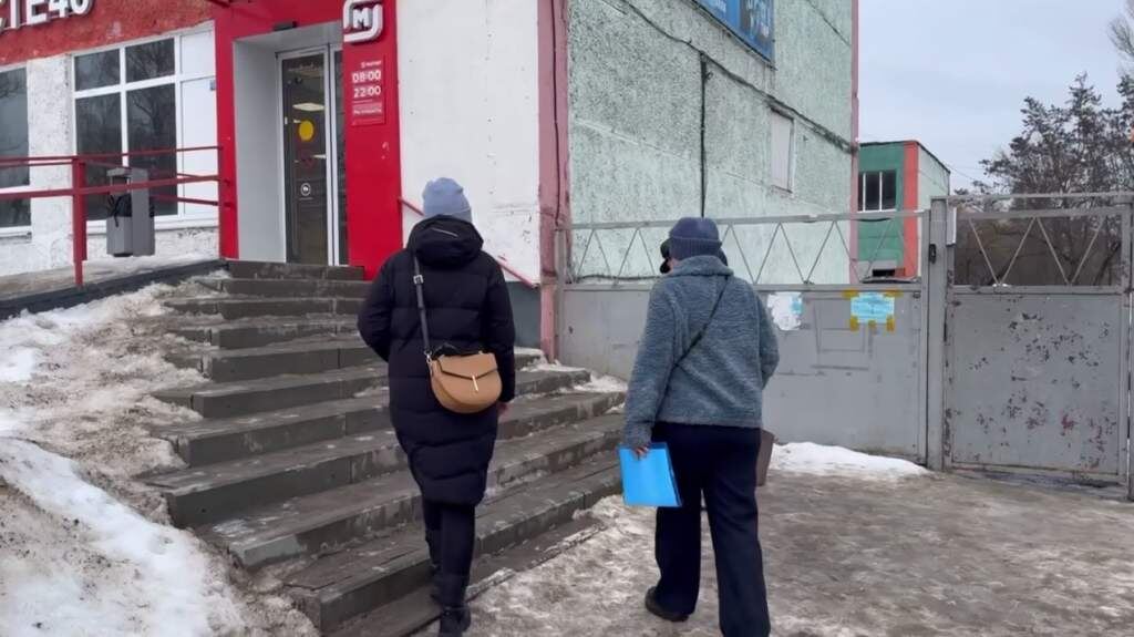    Кадр из видео Дианы Шаминой