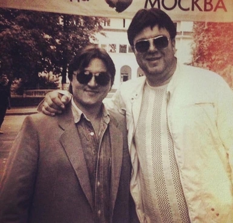 Максим Лагашкин и Александр Робак в молодости