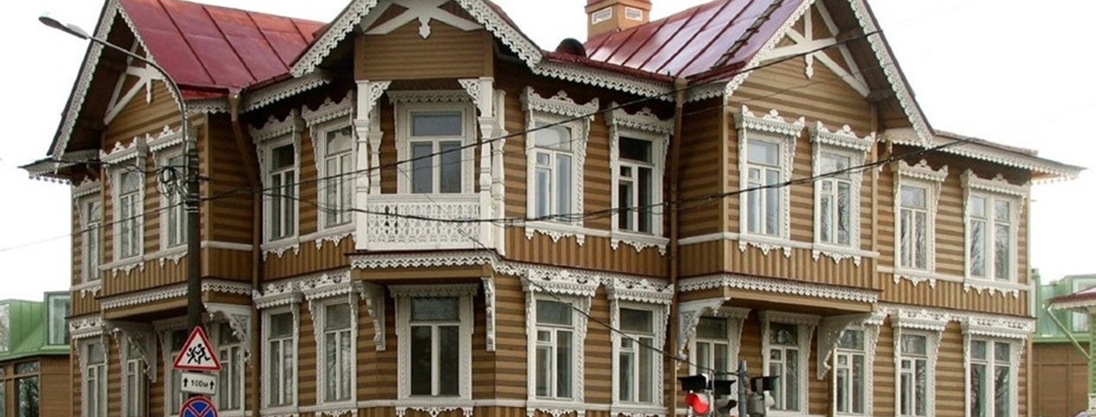    Петергоф. Санкт-Петербургский проспект, 40. Усадьба И. А. Хрущева Автор фото: citywalls.ru