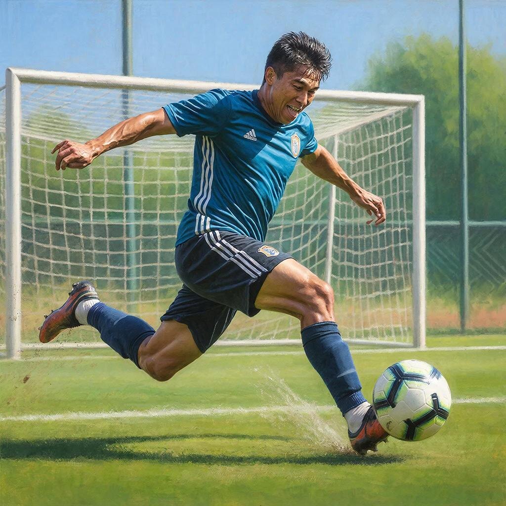 Так ИИ представляет игру в футбол. Не плохо, да.