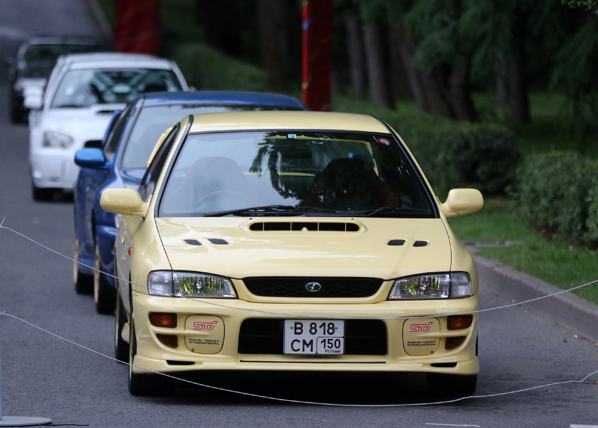 площадка японской продукции. Subaru Impreza 1st gen Sedan (GC)