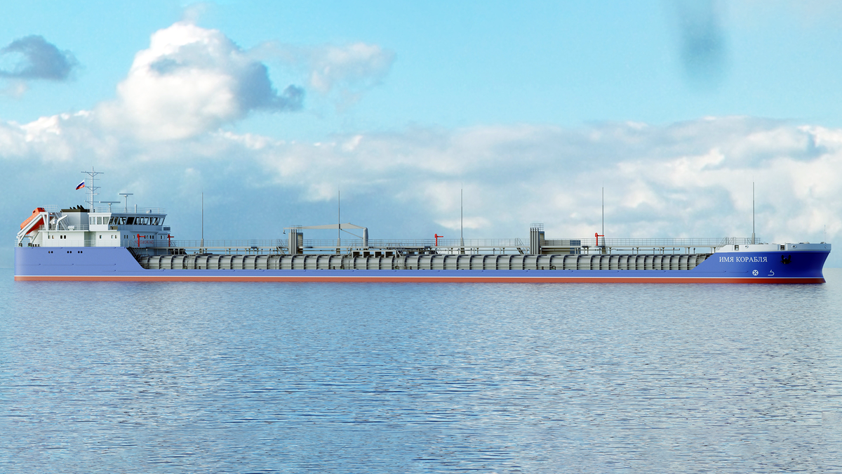 Танкер-химовоз / Фото: Невское ПБК ОСК  📷
