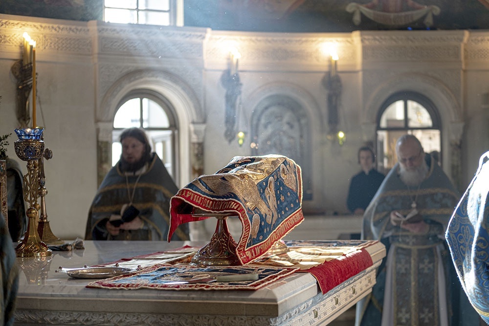  Сретение. Богослужение в Московском Сретенском монастыре. / Фото: Московский Сретенский монастырь/flickr.com/CC BY-NC-SA 2.0