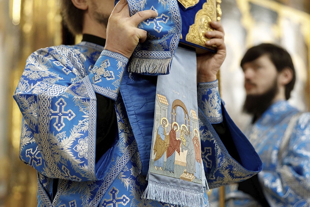  Богослужение в Свято-Троицкой Сергиевой Лавре. / Фото: Троице-Сергиева Лавра/flickr.com/CC BY-NC-ND 2.0